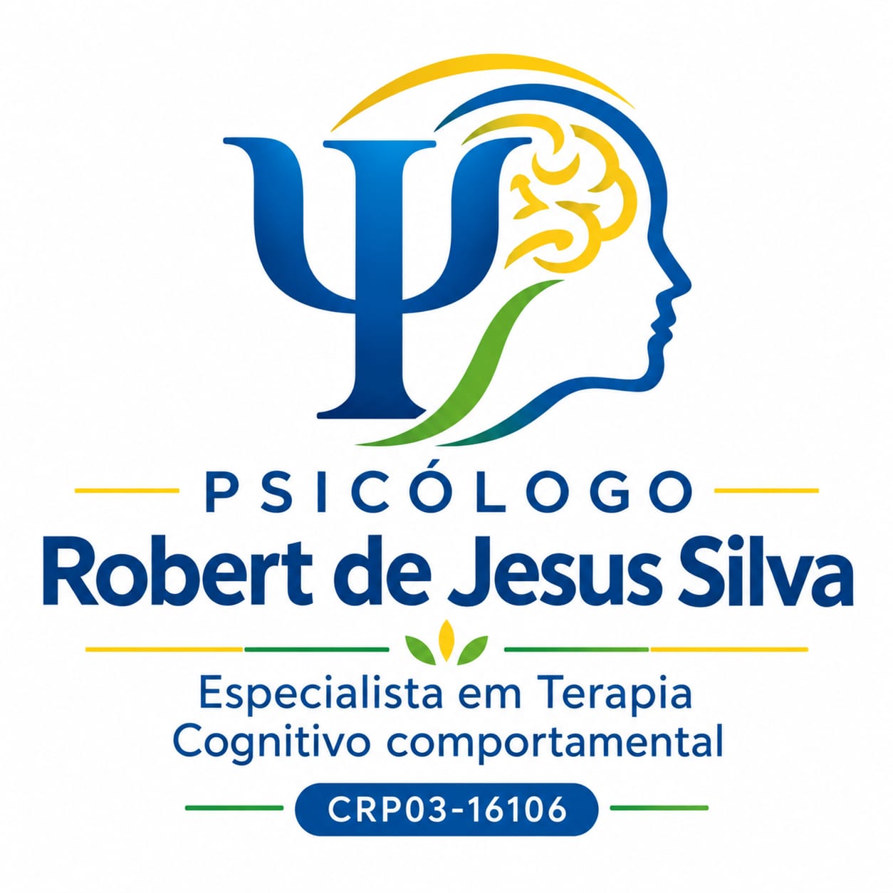 Logotipo de Robert de Jesus Silva, Psicólogo